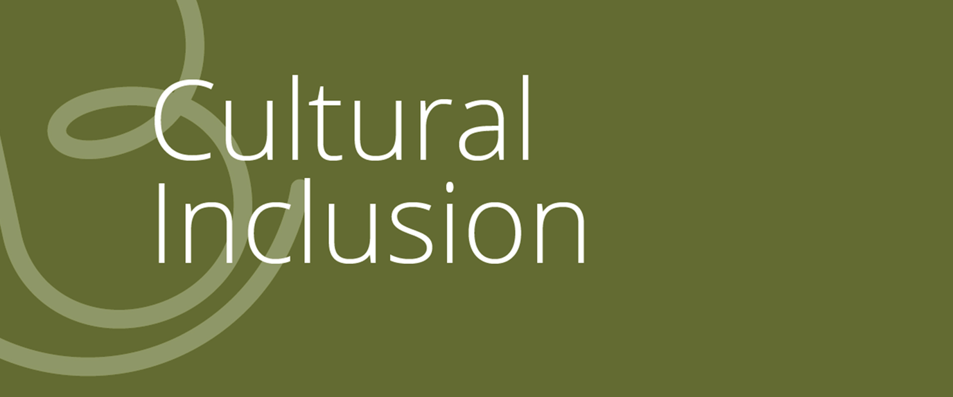 Cultural inclusion